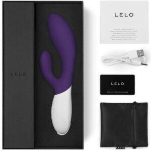 Lelo-Ina Wave 2 Vibratore Rabbit WaveMotion Silicone · Vibratori (immagine 3)