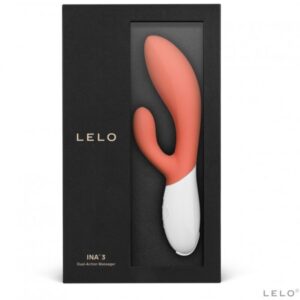 Lelo-Ina 3 Luxury Coral Rabbit Vibrator-Silicone, 10 velocità 6 Lelo-Ina 3 Luxury Coral Rabbit Vibrator-Silicone, 10 velocità · Vibratori (imaginea 3)