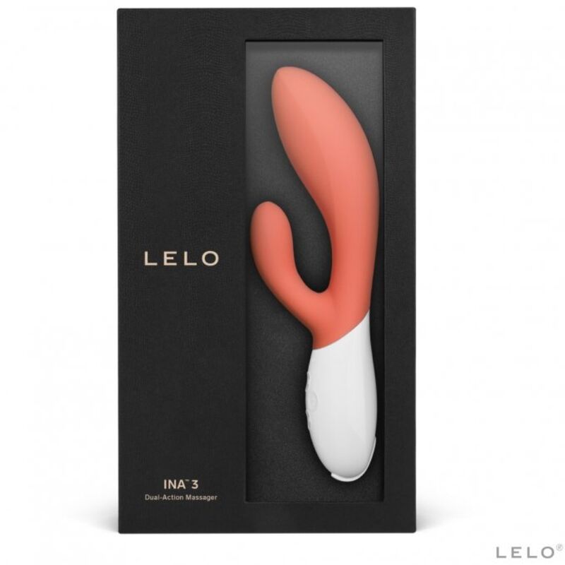 Lelo-Ina 3 Luxury Coral Rabbit Vibrator-Silicone, 10 velocità 3 Lelo-Ina 3 Luxury Coral Rabbit Vibrator-Silicone, 10 velocità · Vibratori (imaginea 3)