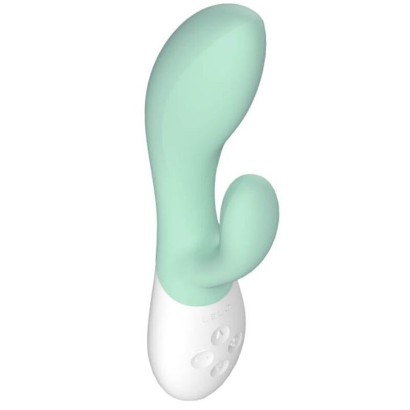 Lelo-Ina 3 Green Rabbit Vibrator Luxury Seaweed-Silicone, 10 velocità · Vibratori (imaginea 4)