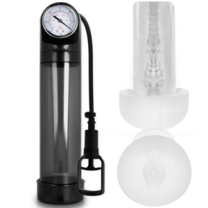 Pump Addicted-RX9 con Masturbatore-Silicone, Impermeabile · Anelli & Guaine per pene (immagine 3)