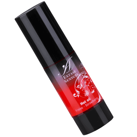 Extase Sensual-Ulei Stimulent Căpșuni, Efect de Căldură 30 Ml · Masaj Erotic (imaginea 2)