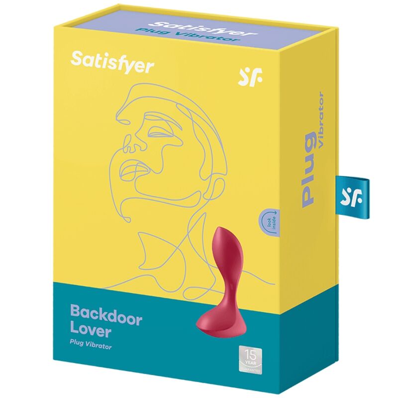 Satisfyer Plugs-Door Lover Plug Vibratore anale 12 velocità · Accessori BDSM (immagine 2)