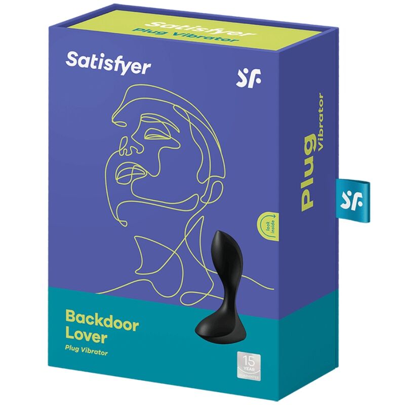 Satisfyer Plugs-Door Lover Plug Vibratore anale 12 velocità · Accessori BDSM (immagine 6)