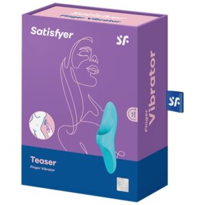 Satisfyer Vibrator-Teaser Vibrator de Deget Blue Light-Silicon · Vibratoare (imaginea 5)