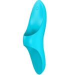 Satisfyer Vibrator-Teaser Vibratore di Dito Blue Light-Silicone · Vibratori