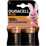 Duracell-Plus Power Batteria Alcalina C LR14, 2 Pezzi · Batterie & Accessori
