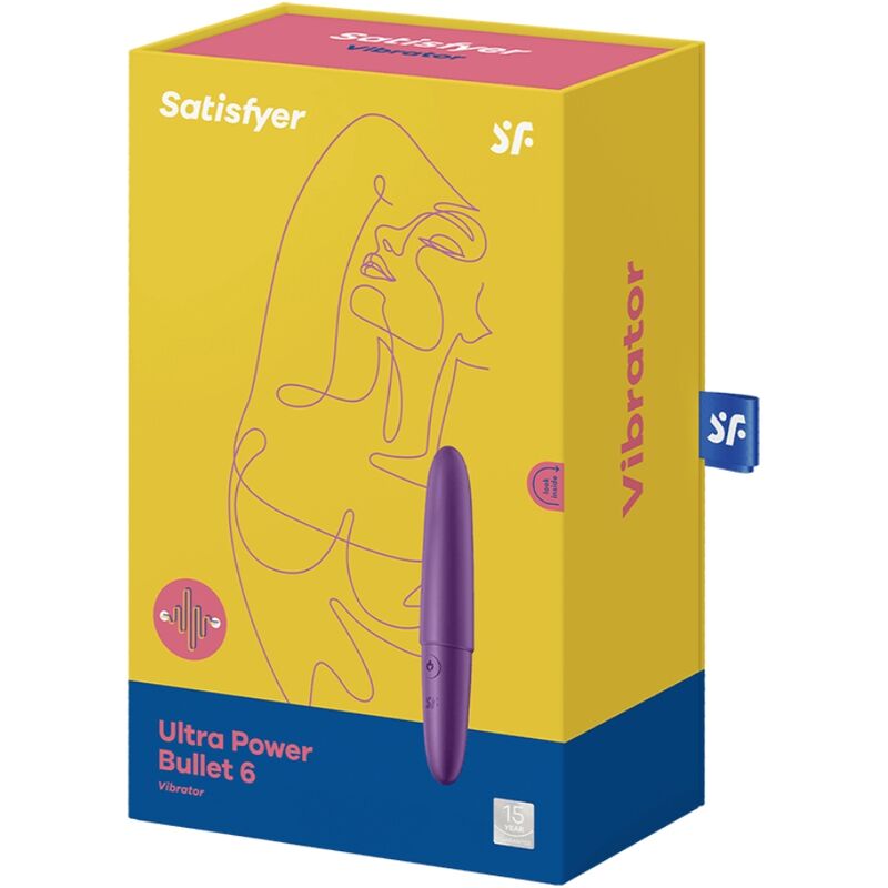 Satisfyer Vibrator-Ultra Power Bullet 6 Silicone, 12 velocità 10 Satisfyer Vibrator-Ultra Power Bullet 6 Silicone, 12 velocità · Vibratori (imaginea 2)