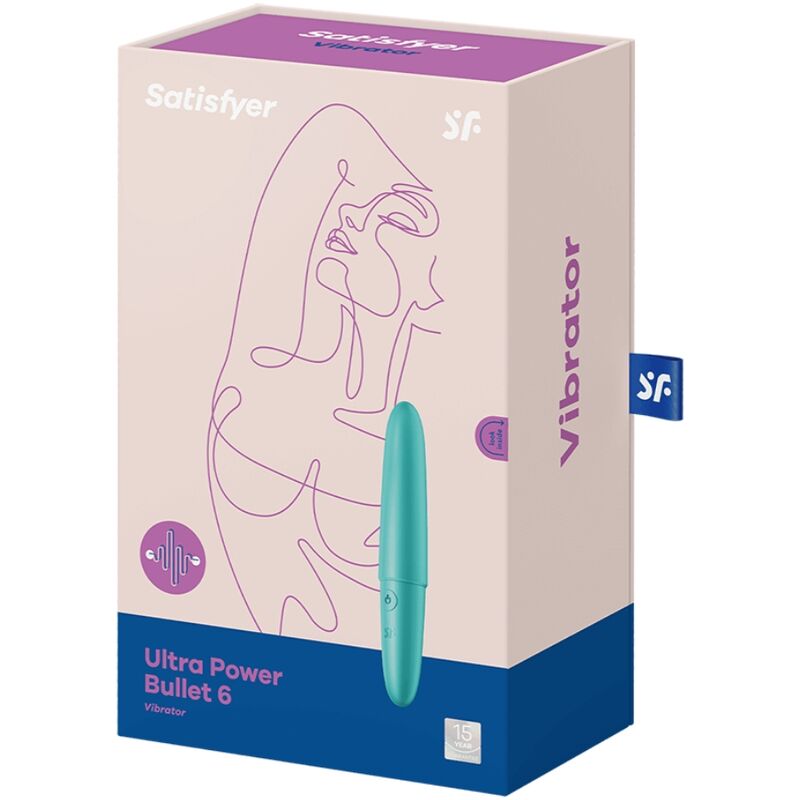 Satisfyer Vibrator-Ultra Power Bullet 6 Silicone, 12 velocità 15 Satisfyer Vibrator-Ultra Power Bullet 6 Silicone, 12 velocità · Vibratori (imaginea 7)