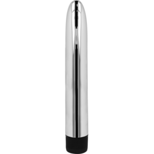 Ohmama-Vibratore classico Argento in PVC da 17,5 cm · Vibratori