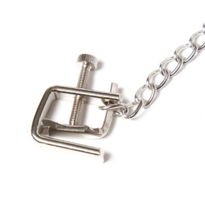 Ohmama Fetish-Morsetti metallici regolabili a vite e catena 5 Ohmama Fetish-Morsetti metallici regolabili a vite e catena · Accessori BDSM (imaginea 2)