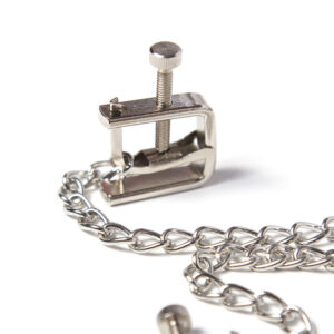 Ohmama Fetish-Morsetti metallici regolabili a vite e catena 6 Ohmama Fetish-Morsetti metallici regolabili a vite e catena · Accessori BDSM (imaginea 3)