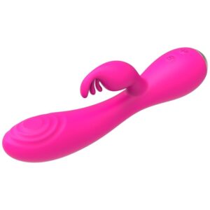 Nalone-Magic Stick Rabbit Vibratore - Rosa-Silicone, 7 velocità · Vibratori (immagine 2)