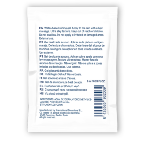Waterfeel-Gel di scivolamento a base d'acqua neutro, 6 ml · Lubrificanti (imaginea 2)