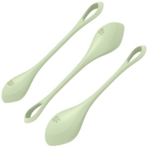 Satisfyer Balls-Yoni Power 2 Set di allenamento in silicone
