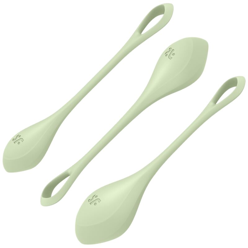 Satisfyer Balls-Yoni Power 2 Set di allenamento in silicone