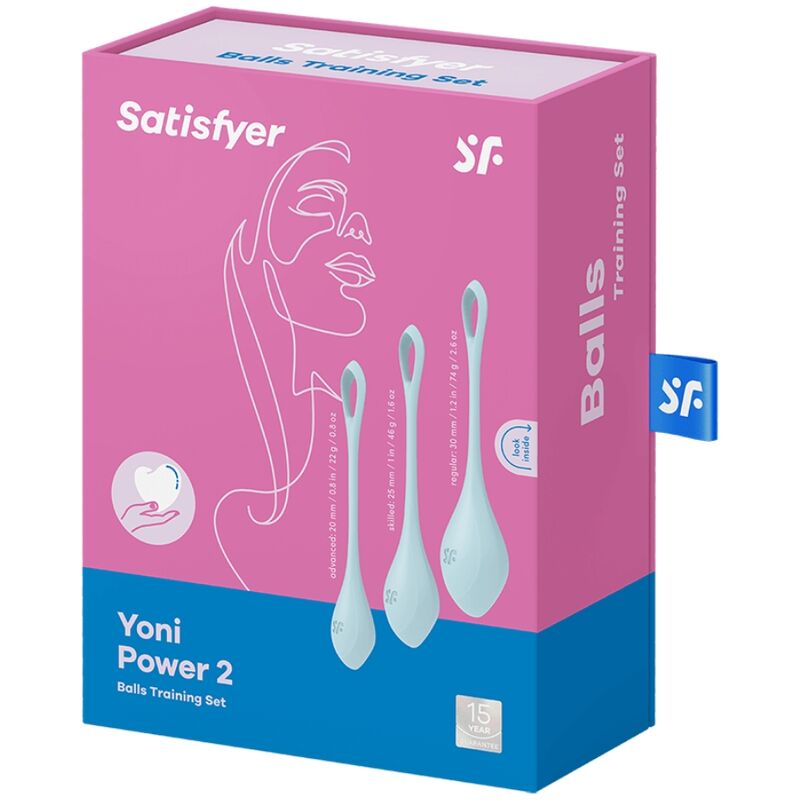 Satisfyer Balls-Yoni Power 2 Set di allenamento in silicone 16 Satisfyer Balls-Yoni Power 2 Set di allenamento in silicone · Giocattoli anali (imaginea 6)