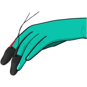 Electrastim-Explorer Manicotti Elettrici per Dita-Silicone · Accessori BDSM (immagine 5)