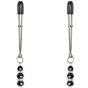 Ohmama Fetish-Morsetti per capezzoli con cristalli 11 Ohmama Fetish-Morsetti per capezzoli con cristalli · Accessori BDSM