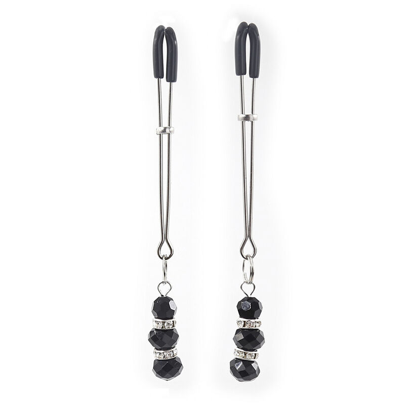 Ohmama Fetish-Morsetti per capezzoli con cristalli 6 Ohmama Fetish-Morsetti per capezzoli con cristalli · Accessori BDSM (imaginea 6)