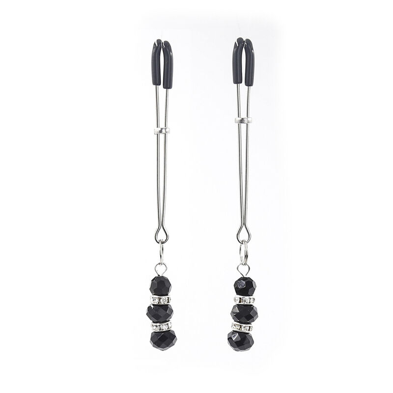 Ohmama Fetish-Morsetti per capezzoli con cristalli 8 Ohmama Fetish-Morsetti per capezzoli con cristalli · Accessori BDSM (imaginea 8)