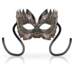 Ohmama-Maschera veneziana con modello in rilievo in rame · Accessori lingerie