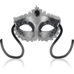Ohmama Masks-Maschera veneziana Black Diamond Grigio 472 img 113926 c410eb020650323b7ff1f5ae1fc439d4 1