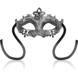 Ohmama Masks-Maschera Stile Veneziano Argento 3 Ohmama Masks-Maschera Stile Veneziano Argento · Accessori lingerie
