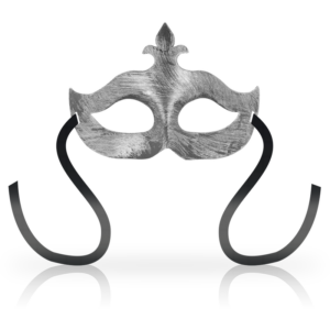 Ohmama Masks-Maschera Fiore di Giglio Argento