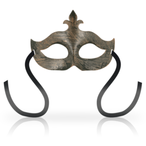 Ohmama Masks-Maschera Fiore di Giglio Rame