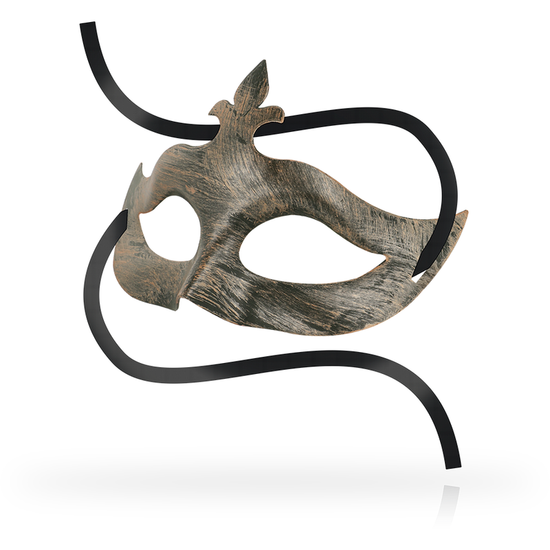 Ohmama Masks-Maschera Fiore di Giglio Rame · Accessori BDSM (immagine 2)