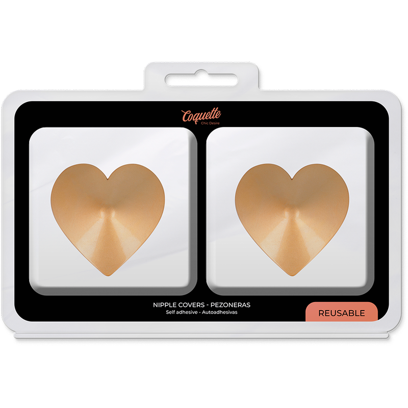 Coquette Chic Desire-Coperture per capezzoli del cuore · Accessori lingerie (imaginea 5)