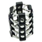 Ohmama Fetish-Gabbia per il pene con anelli e cinghie metalliche 389 img 114128 e722c905183b571dc28b66c522a86f52 1