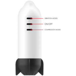 Jamyjob-Rocket Masturbatore a Compressione Soft e · Masturbatori (immagine 8)