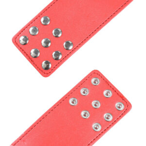 Ohmama Fetish-Manette Rosse con Chiusura Snap-Metal 13 Ohmama Fetish-Manette Rosse con Chiusura Snap-Metal · Bondage & Manette (imaginea 3)