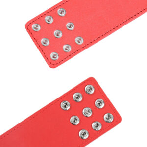 Ohmama Fetish-Manette Rosse con Chiusura Snap-Metal 18 Ohmama Fetish-Manette Rosse con Chiusura Snap-Metal · Bondage & Manette (imaginea 8)