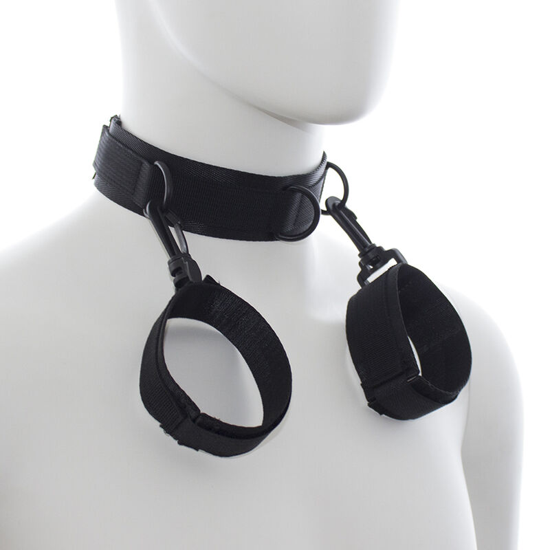 Ohmama Fetish-Manette e collare in nylon 2 Ohmama Fetish-Manette e collare in nylon · Bondage & Manette (imaginea 2)