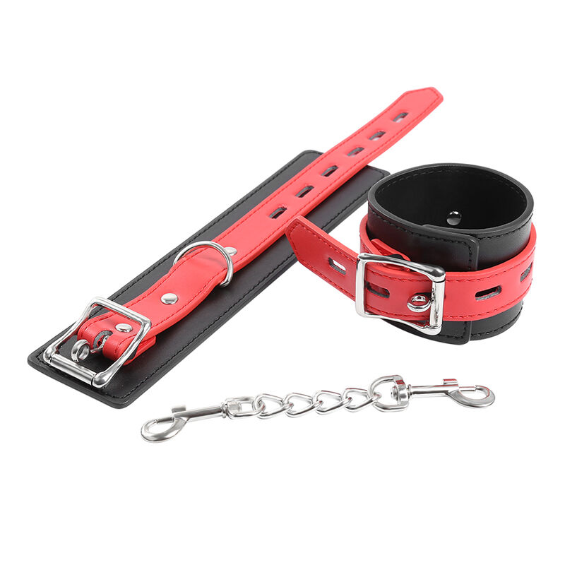 Ohmama Fetish-Manette con fibbia per polsini, imitazione 2 Ohmama Fetish-Manette con fibbia per polsini, imitazione · Bondage & Manette (imaginea 2)