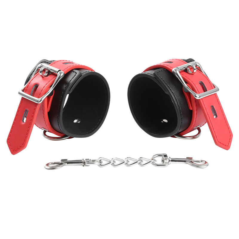 Ohmama Fetish-Manette con fibbia per polsini, imitazione 4 Ohmama Fetish-Manette con fibbia per polsini, imitazione · Bondage & Manette (imaginea 4)