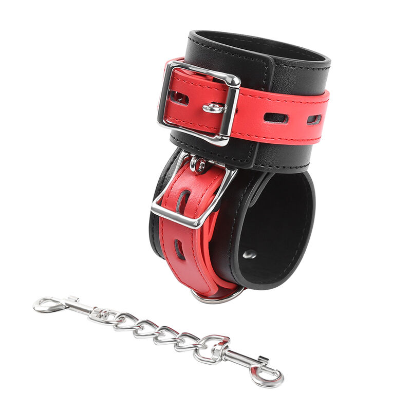 Ohmama Fetish-Manette con fibbia per polsini, imitazione 6 Ohmama Fetish-Manette con fibbia per polsini, imitazione · Bondage & Manette (imaginea 6)