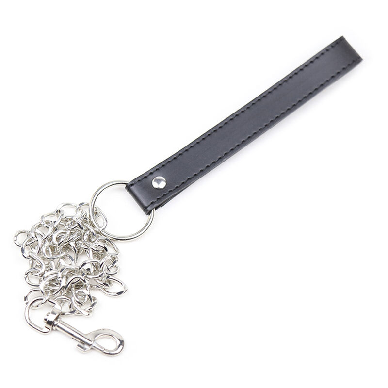Ohmama Fetish-Collana di obbedienza con 3 anelli di pelle ecologica 3 Ohmama Fetish-Collana di obbedienza con 3 anelli di pelle ecologica · Accessori BDSM (immagine 3)