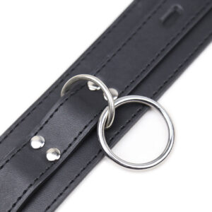 Ohmama Fetish-Collana di obbedienza con 3 anelli di pelle ecologica 15 Ohmama Fetish-Collana di obbedienza con 3 anelli di pelle ecologica · Accessori BDSM (immagine 7)