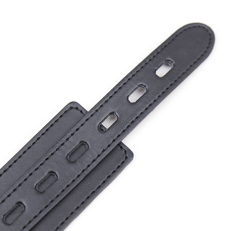 Ohmama Fetish-Collana di obbedienza con 3 anelli di pelle ecologica 2 Ohmama Fetish-Collana di obbedienza con 3 anelli di pelle ecologica · Accessori BDSM (immagine 2)