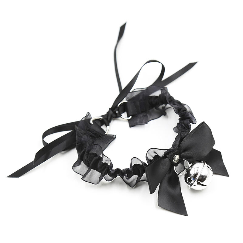Ohmama Fetish-Collana di pizzo con campana 10 Ohmama Fetish-Collana di pizzo con campana · Accessori BDSM (imaginea 10)