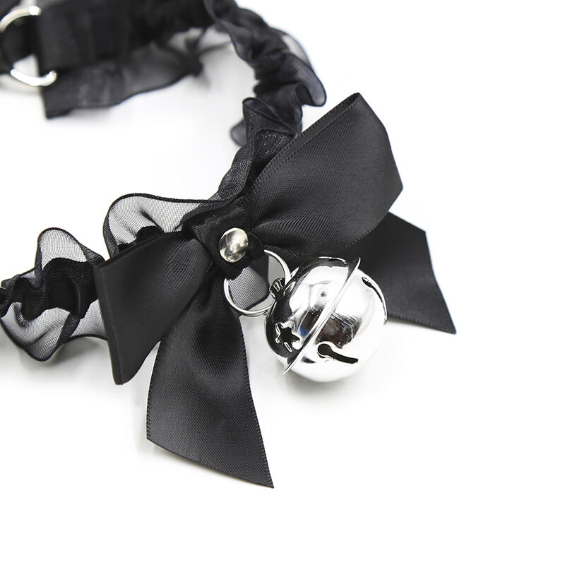 Ohmama Fetish-Collana di pizzo con campana 9 Ohmama Fetish-Collana di pizzo con campana · Accessori BDSM (imaginea 9)