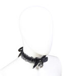 Ohmama Fetish-Collana di pizzo con campana · Accessori BDSM