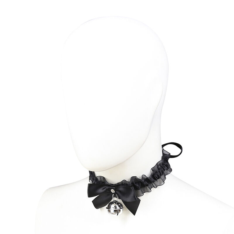 Ohmama Fetish-Collana di pizzo con campana 5 Ohmama Fetish-Collana di pizzo con campana · Accessori BDSM (imaginea 5)
