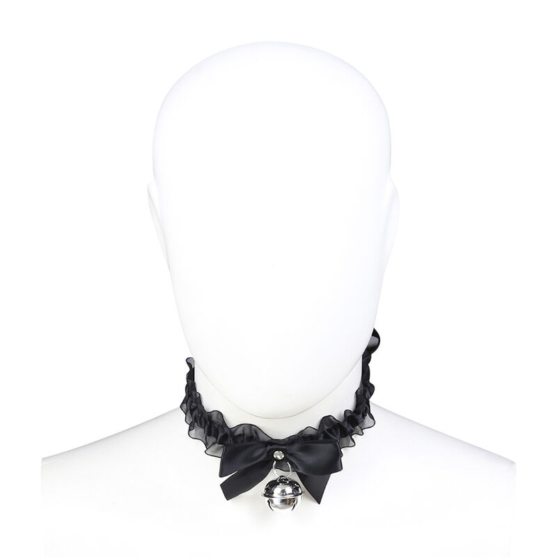 Ohmama Fetish-Collana di pizzo con campana 4 Ohmama Fetish-Collana di pizzo con campana · Accessori BDSM (imaginea 4)