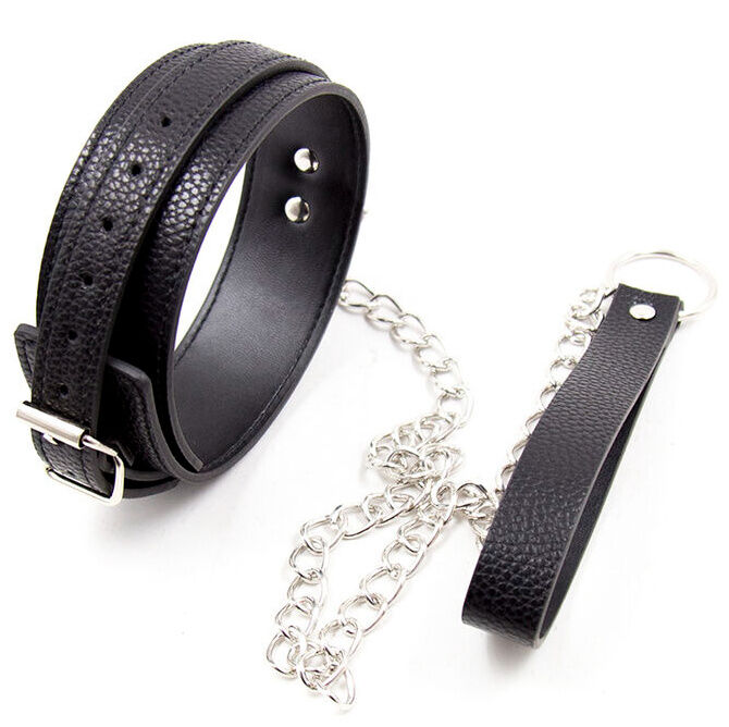 Ohmama Fetish-Collana con guinzaglio e modello di serpente · Accessori BDSM