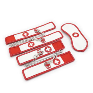 Ohmama Fetish-Mini Set Assistente 3 Parti in PVC · Bondage & Manette (immagine 2)